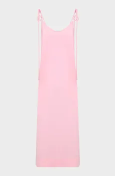 Женский розовый льняной сарафан Розовый XS PRPY PWDREZORUA028