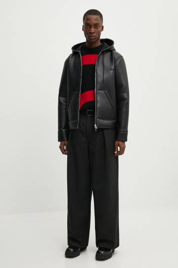 Шерстяной свитер MSGM мужской цвет чёрный 3740MM218.247593 Шерстяной свитер MSGM мужской цвет чёрный 3740MM218.247593