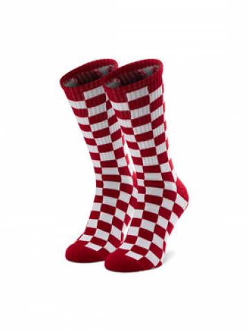 Vans Високі чоловічі шкарпетки Checkerboard Crew VN0A3H3ORLM1 Червоний Vans Високі чоловічі шкарпетки Checkerboard Crew VN0A3H3ORLM1 Червоний