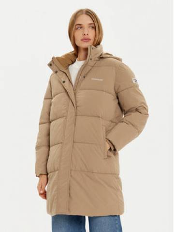 Guess Jeans Пуховик W4BL24 WGII2 Бежевий Regular Fit Guess Jeans Пуховик W4BL24 WGII2 Бежевий Regular Fit