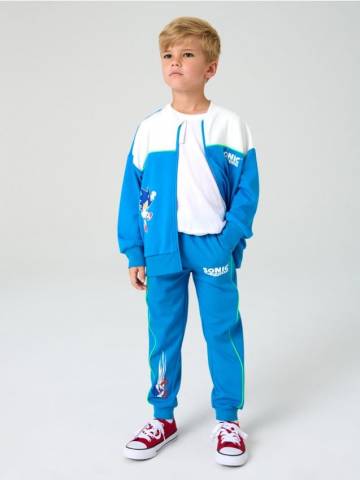 Трикотажні штани Sonic the Hedgehog: Modern - mid blue Трикотажні штани Sonic the Hedgehog: Modern - mid blue
