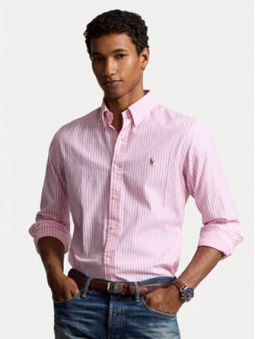 Polo Ralph Lauren Сорочка 710886462002 Рожевий Custom Fit Polo Ralph Lauren Сорочка 710886462002 Рожевий Custom Fit