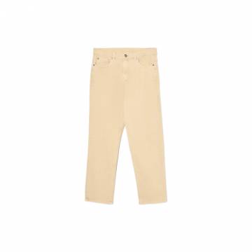 Cropp - Гладкі штани regular fit - бежевий Cropp - Гладкі штани regular fit - бежевий