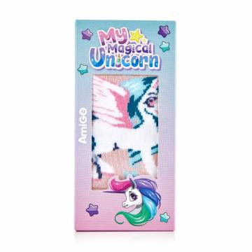 Набор носков детских AmiGO My Magical Unicorn SD2020-4, размер 16-18, 2 пары Набор носков детских AmiGO My Magical Unicorn SD2020-4, размер 16-18, 2 пары