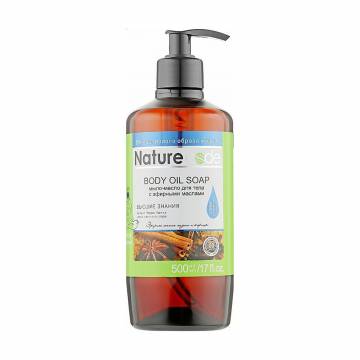 Мыло-масло для тела Nature Code Body Oil Soap Высшие знания, с эфирным маслом ладана и корицы, 500 мл Мыло-масло для тела Nature Code Body Oil Soap Высшие знания, с эфирным маслом ладана и корицы, 500 мл