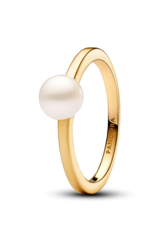 Каблучка з обробленою культивованою прісноводною перлиною