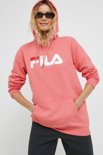 Кофта Fila цвет оранжевый с принтом Кофта Fila цвет оранжевый с принтом