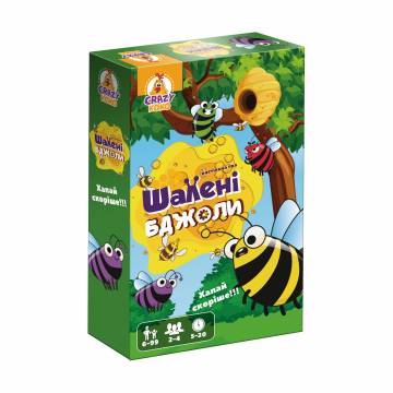 Настольная развлекательная игра Vladi Toys Кормящие пчелы, 11.5*4*18.5 см, от 6 лет, 54 фишки (VT8077-06) Настольная развлекательная игра Vladi Toys Кормящие пчелы, 11.5*4*18.5 см, от 6 лет, 54 фишки (VT8077-06)