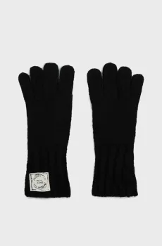 Женские черные перчатки TILDE GLOVES Черный ONESIZE Pepe Jeans PL080147