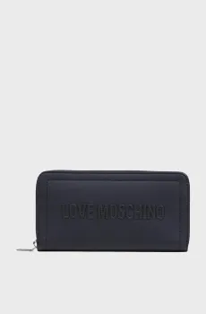 Женский черный кошелек Черный ONESIZE Moschino JC5500PP1O.LE0;000