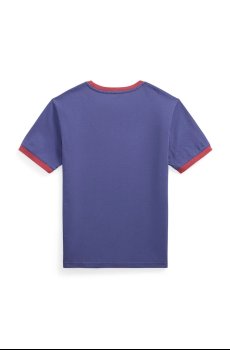 Детская хлопковая футболка Polo Ralph Lauren