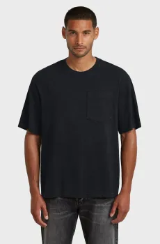Мужская черная футболка Acid Черный XL G-Star RAW D26031,C756