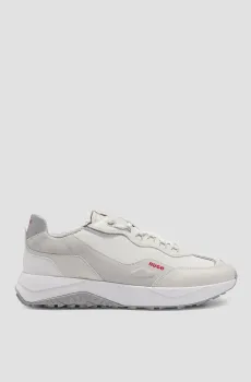 Мужские бежевые кроссовки Бежевый 43 HUGO 50510228;100