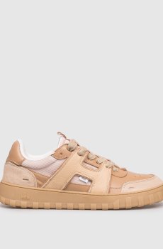 Бежевые комбинированные кроссовки A Walk