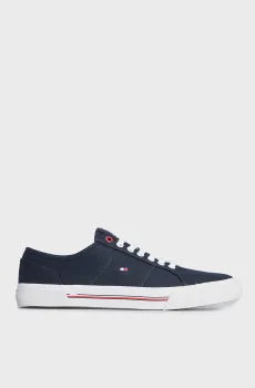 Мужские темно-синие кеды CORE CORPORATE VULC CANVAS Синий 44 Tommy Hilfiger FM0FM04560