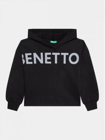 United Colors Of Benetton Світшот 3J68C202L Чорний Regular Fit United Colors Of Benetton Світшот 3J68C202L Чорний Regular Fit