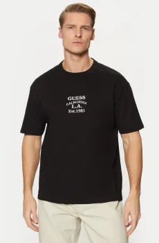 Мужская черная футболка Черный L Guess M5RI35.K8FQ4;JBLK