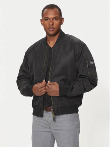 Guess Jeans Куртка бомбер M4YL01 WG932 Чорний Regular Fit Guess Jeans Куртка бомбер M4YL01 WG932 Чорний Regular Fit