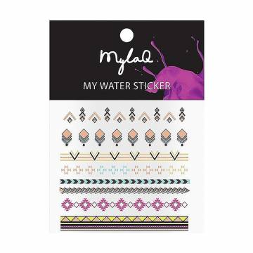 Наклейки для ногтей MylaQ My Water Stickers Ацтек Наклейки для ногтей MylaQ My Water Stickers Ацтек