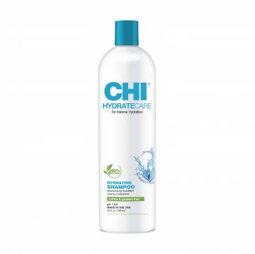 Бессульфатный увлажняющий шампунь для волос CHI Hydratecare Hydrating Shampoo, 739 мл Бессульфатный увлажняющий шампунь для волос CHI Hydratecare Hydrating Shampoo, 739 мл
