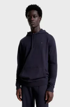 Мужское темно-синее худи KNIT OH Синий M Tommy Hilfiger UM0UM03002
