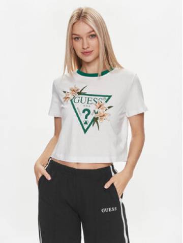 Guess Футболка Zoey V4GI02 K46D1 Білий Boxy Fit Guess Футболка Zoey V4GI02 K46D1 Білий Boxy Fit