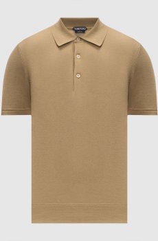 Поло цвета хаки