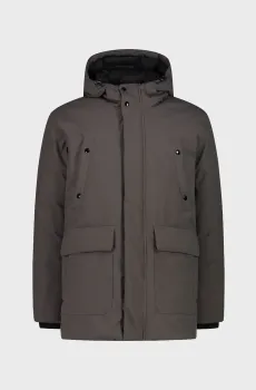 Мужская темно-серая парка Серый 56 CMP 34K0157-E910