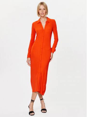 Calvin Klein Сукня-сорочка K20K205760 Оранжевий Regular Fit Calvin Klein Сукня-сорочка K20K205760 Оранжевий Regular Fit