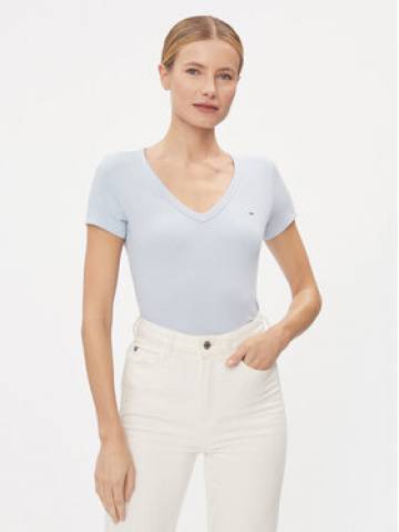 Tommy Jeans Футболка Essential DW0DW17385 Голубий Slim Fit Tommy Jeans Футболка Essential DW0DW17385 Голубий Slim Fit