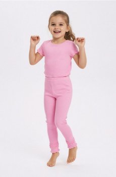 Ребристі легінси - рожева зоря