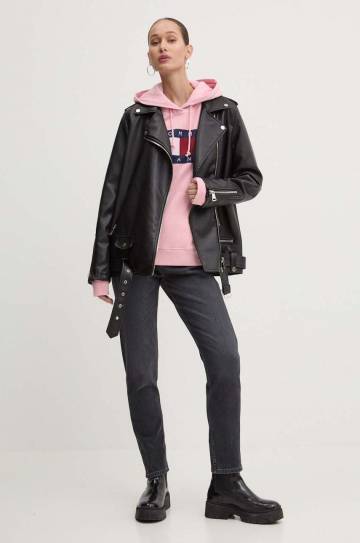 Джинсы Tommy Jeans женские цвет чёрный DW0DW19249 Джинсы Tommy Jeans женские цвет чёрный DW0DW19249