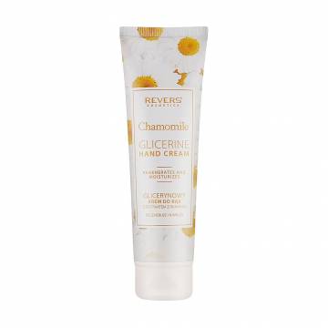 Крем для рук Revers Cosmetics Chamomile Glicerine Hand Cream, 125 мл Крем для рук Revers Cosmetics Chamomile Glicerine Hand Cream, 125 мл