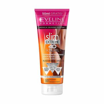 Антицеллюлитная сыворотка для тела Eveline Cosmetics Slim Extreme 4D Scalpel, 250 мл Антицеллюлитная сыворотка для тела Eveline Cosmetics Slim Extreme 4D Scalpel, 250 мл