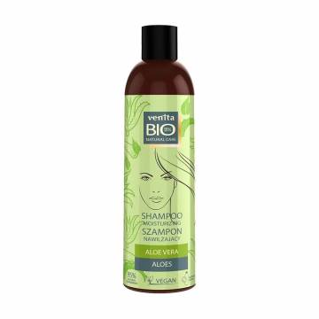Увлажняющий биошампунь для волос Venita Bio Natural Care Aloe Vera Moisturizing Shampoo с экстрактом алоэ вера, 300 мл Увлажняющий биошампунь для волос Venita Bio Natural Care Aloe Vera Moisturizing Shampoo с экстрактом алоэ вера, 300 мл