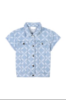 Детская джинсовая рубашка Michael Kors