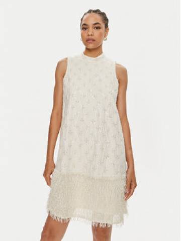 Bruuns Bazaar Коктейльна сукня Narina BBW3961 Écru Regular Fit Bruuns Bazaar Коктейльна сукня Narina BBW3961 Écru Regular Fit