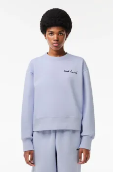 Женская голубая толстовка Голубой 36 Lacoste SF7261J2G