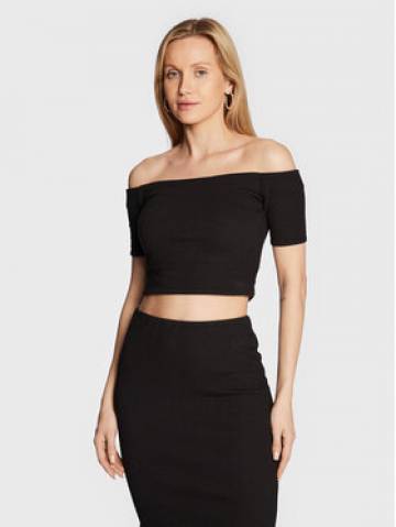 Guess Блузка France W2YP11 KB7E2 Чорний Slim Fit Guess Блузка France W2YP11 KB7E2 Чорний Slim Fit