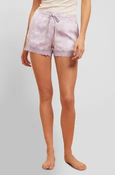 Женские сиреневые шорты NESS Сиреневый S Etam 6524811