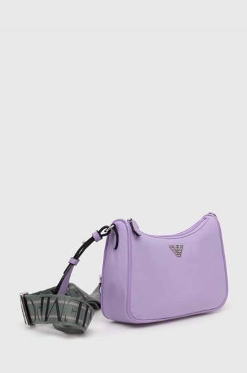 Сумочка Emporio Armani цвет фиолетовый Сумочка Emporio Armani цвет фиолетовый