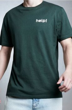 MEN`S T-SHIRT - синьо-зелений