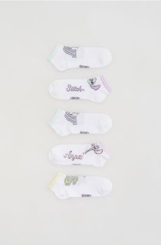 Reserved - Шкарпетки Lilo and Stitch 5 шт. - білий - 666IN-00X