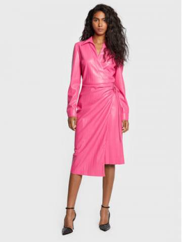 MSGM Сукня зі штучної шкіри 3341MDA04P 227615 Рожевий Regular Fit MSGM Сукня зі штучної шкіри 3341MDA04P 227615 Рожевий Regular Fit