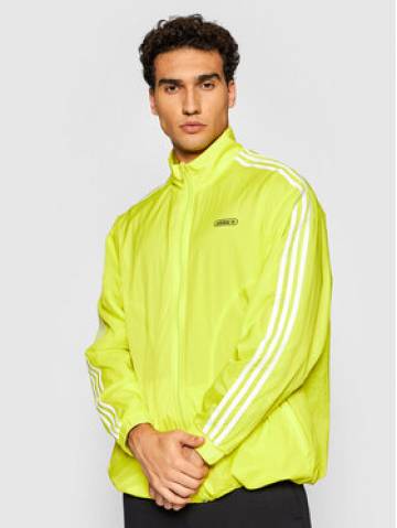 adidas Демісезонна куртка Reverse Track GN3818 Жовтий Regular Fit adidas Демісезонна куртка Reverse Track GN3818 Жовтий Regular Fit