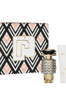 Парфюмированный набор Rabanne Fame женский (парфюмированная вода, 50 мл + лосьон для тела, 75 мл)