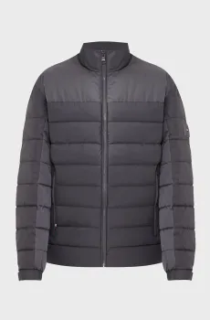 Мужская серая куртка MID NEW YORK PUFFER Серый S Tommy Hilfiger MW0MW37154