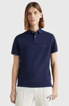 Мужское темно-синее поло 1985 REGULAR Синий XL Tommy Hilfiger MW0MW17770