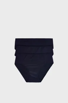 Женские черные трусики (3 шт) Черный S womensecret 7682913