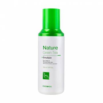 Успокаивающая эмульсия для лица Food A Holic Nature Green Skin Care Emulsion с экстрактом зеленого чая, 150 мл Успокаивающая эмульсия для лица Food A Holic Nature Green Skin Care Emulsion с экстрактом зеленого чая, 150 мл